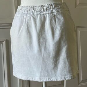 McGuire Denim White Mini Skirt Size XSmall